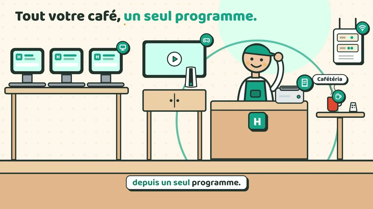 HandyCafe en 60 secondes