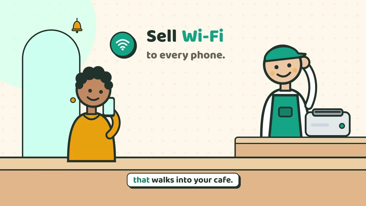 Sell Guest Wi-Fi with HandyCafe