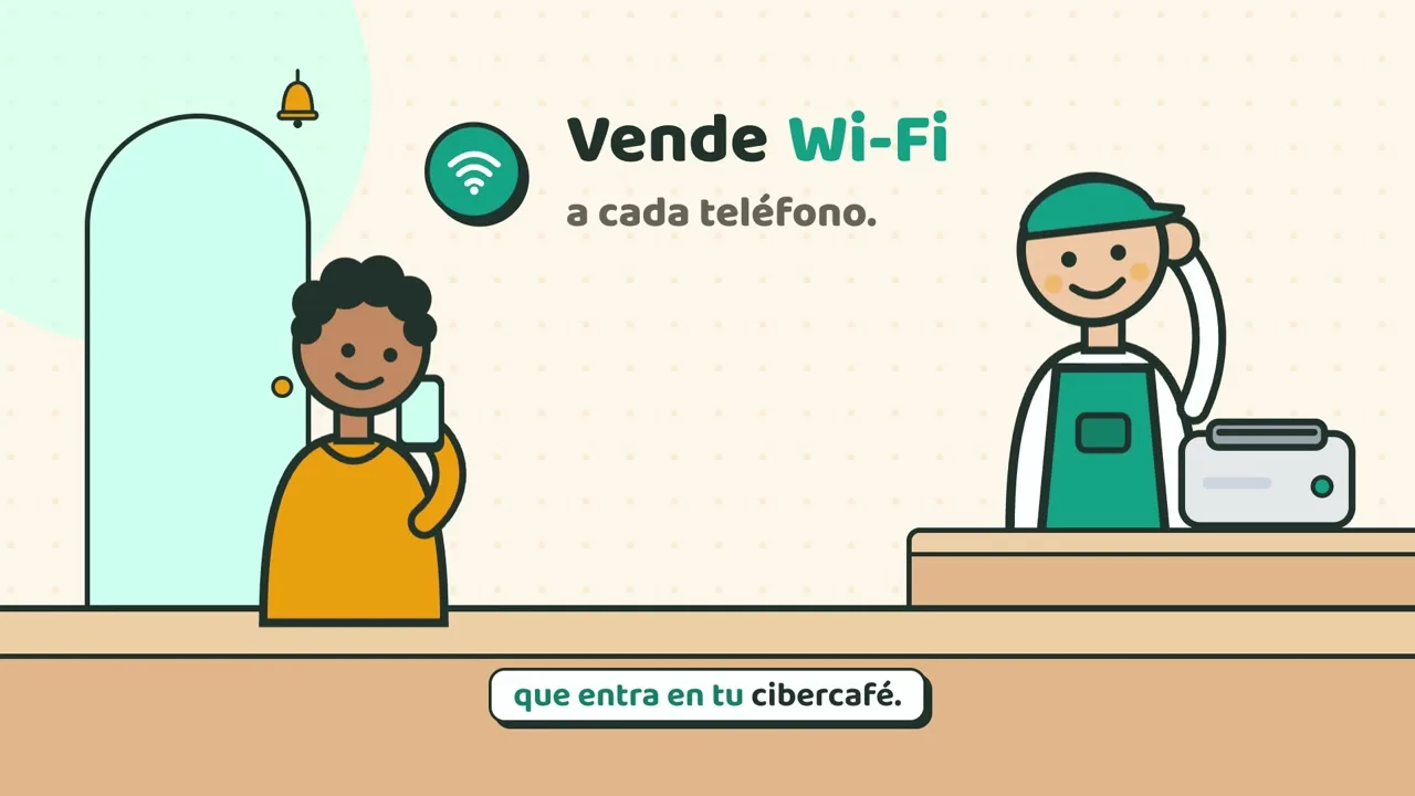 Vende Wi-Fi para clientes con HandyCafe