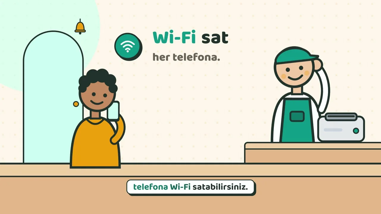 HandyCafe ile Misafir Wi-Fi Satın